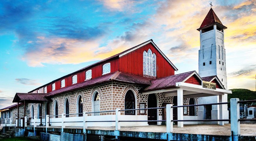 Nongsawlia Presbyterian Church, East Khasi Hills, Meghalaya - Vushii.com